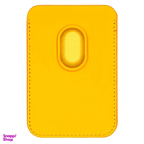 کیف جاکارتی مغناطیسی مدل اپل Leather Wallet مناسب پشت گوشی موبایل