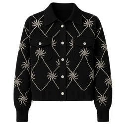 ست کت و شلوار بافت زنانه کد q02 رنگ مشکی