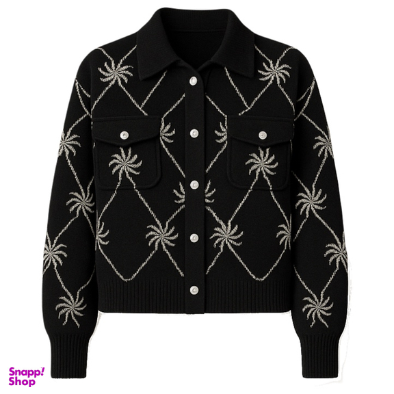 ست کت و شلوار بافت زنانه کد q02 رنگ مشکی