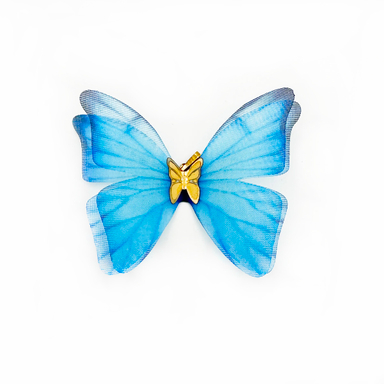 آویز گردنبند طلا 18 عیار مدل پروانه کد 1001