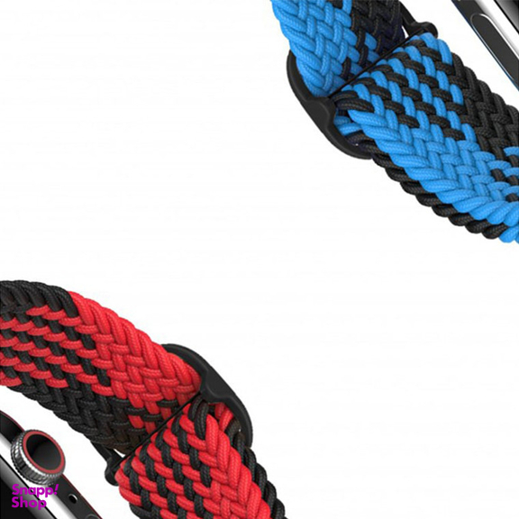 بند گرین مدل Braided SoloLoop Adjustable مناسب برای اپل واچ 42/44/45/49 میلی متری