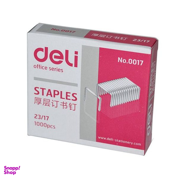 سوزن منگنه دلی کد 0017 سایز 23/17 بسته 1000 عددی