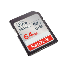 کارت حافظه SDXC سن دیسک مدل Ultra کلاس 10 استاندارد UHS-I U1 سرعت 140 مگابایت بر ثانیه ظرفیت 64 گیگابایت