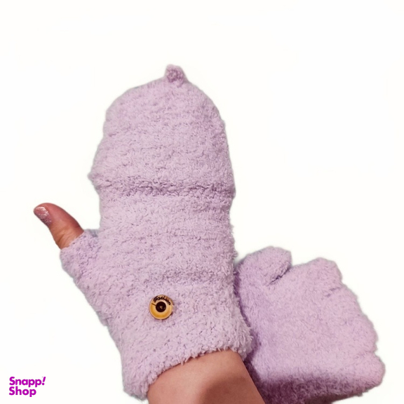 دستکش دخترانه طرح کرومی