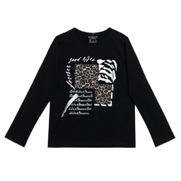 بلوز زنانه برنس مدل ناردین رنگ مشکی