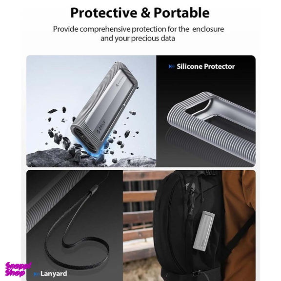 باکس هارد M.2 SSD اوریکو مدل AXM2S-G2-V1