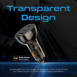 شارژر فندکی پرومیت مدل TRANSDRIVE-80W