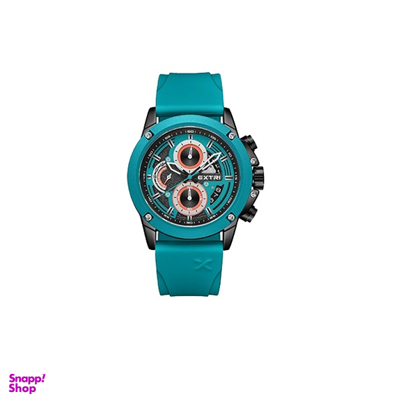 ساعت عقربه ای مردانه اکستری کد X6065-H رنگ آبی مشکی