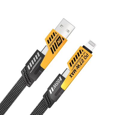 کابل USB/Type-C به Type-C/Lightning کد 145 طول 1 متر