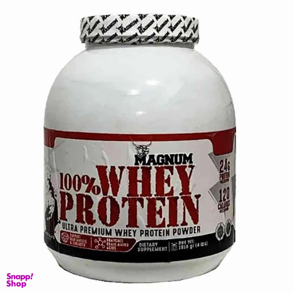 پودر مکمل مگنوم مدل وی پروتئین 100٪ وزن 2270 گرم