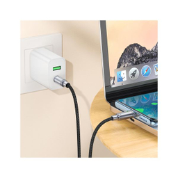 کابل USB-C بروفون مدل BU40 60W طول 1.2 متر