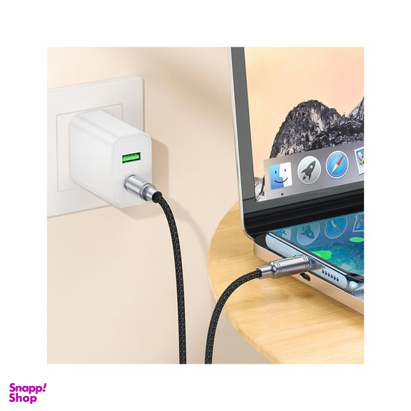 کابل USB-C بروفون مدل BU40 60W طول 1.2 متر