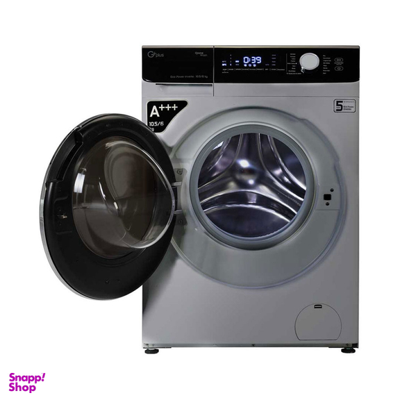 ماشین لباسشویی جی پلاس مدل GWM-M105T ظرفیت 10.5 کیلوگرم