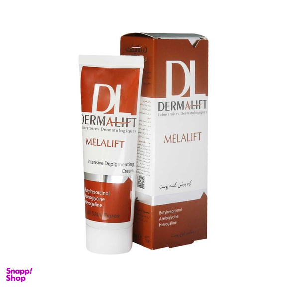 کرم روشن کننده قوی درمالیفت مدل Melalift Cream حجم 40 میلی‌‌ لیتر