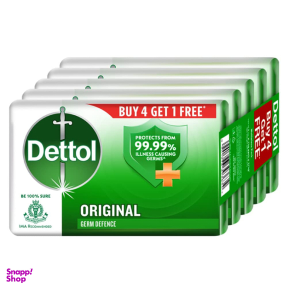 صابون دتول مدل Original بسته 6 عددی