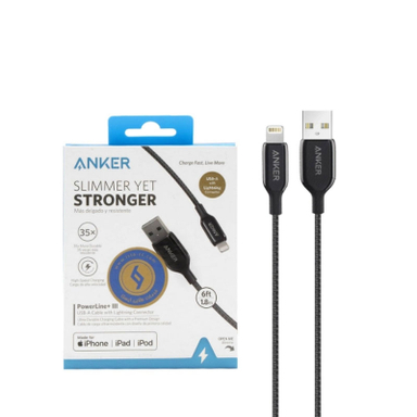 کابل تبدیل USB به لایتنینگ انکر مدل A8823 طول 1.8 متر