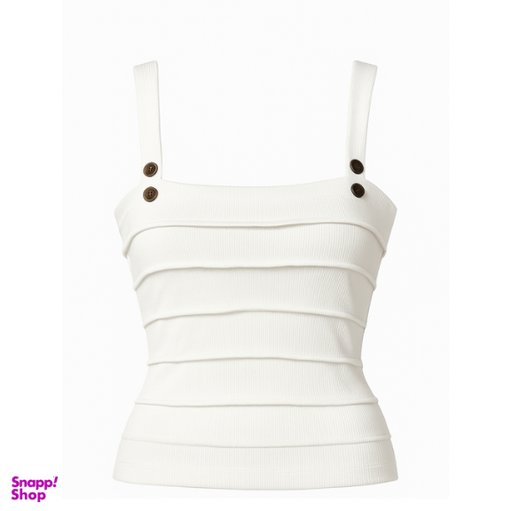 تاپ زنانه کد S040 رنگ سفید