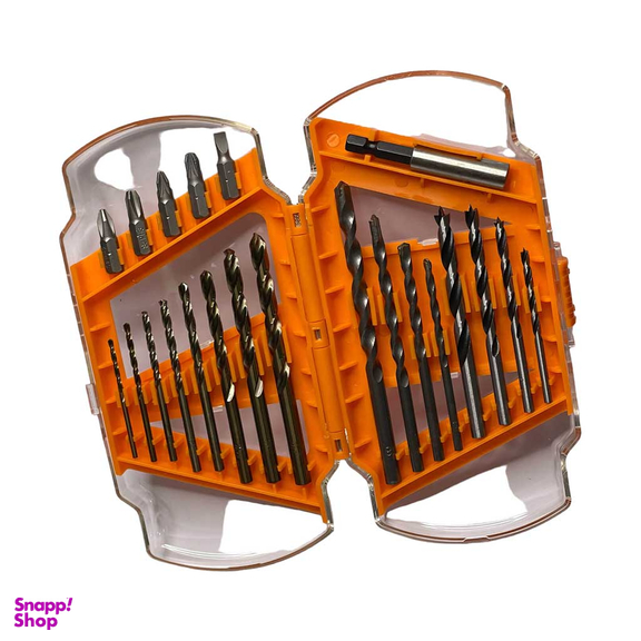 ست مته و نوک پیچ گوشتی موتا مدل MO310006 مجموعه 22 عددی