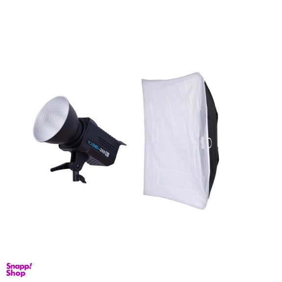 ویدئو لایت مدل COB Video Light YJBEI-300bi به همراه سافت باکس و پایه