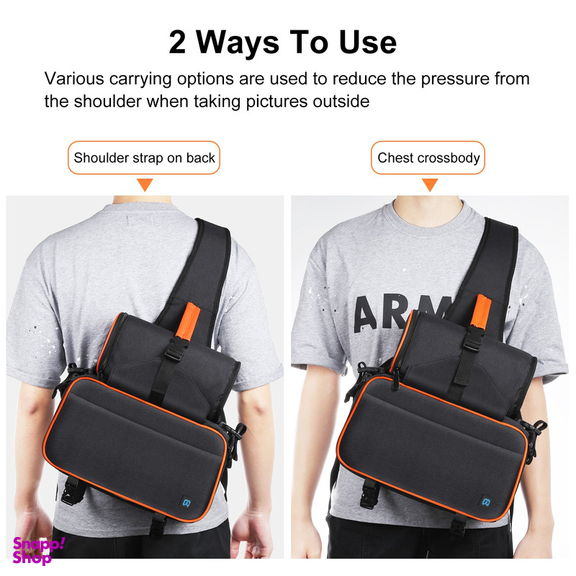 کوله پشتی دوربین پلوز مدل PU5014B