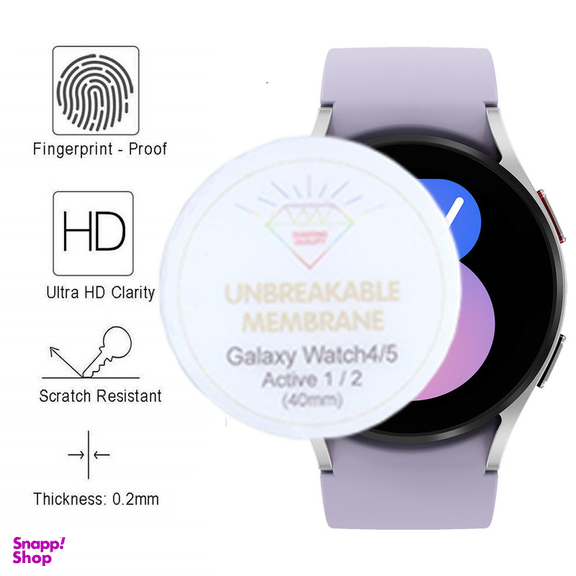 محافظ صفحه نمایش بوف مدل Hydrogel مناسب برای ساعت هوشمند سامسونگ Galaxy Watch 4/5 /Active 2/1 40mm