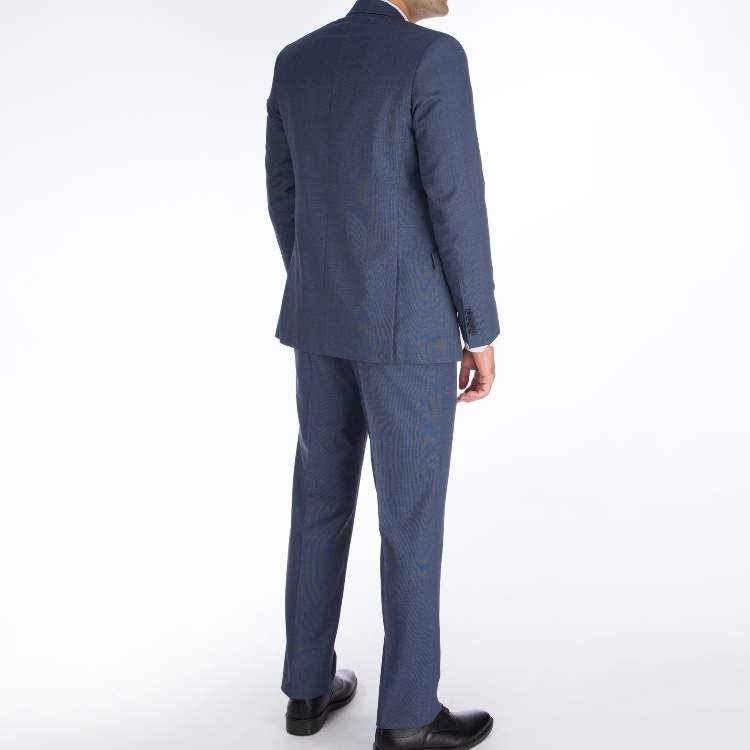 ست کت و شلوار مردانه آیکت مدل سوزنی کد 24 رنگ آبی