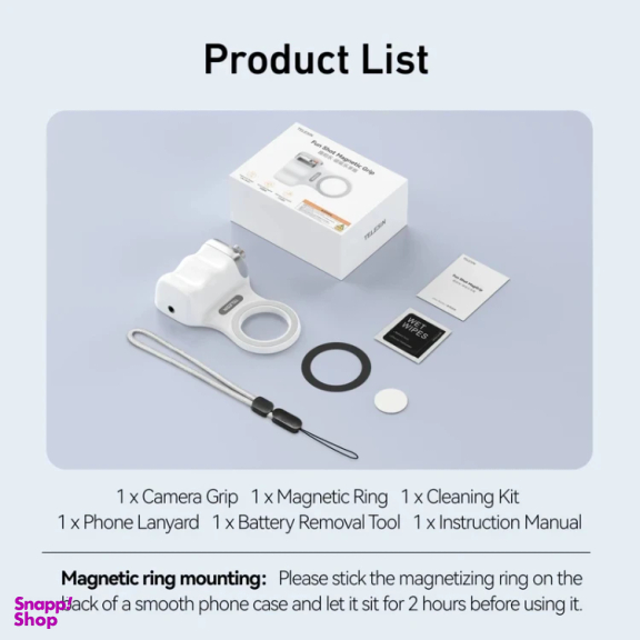 شاتر عکاسی بلوتوثی تلسین مدل Fun Shot Magnetic Grip