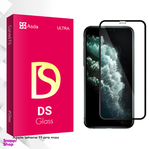 محافظ صفحه نمایش سرامیکی مات آسدا مدل DS glass مناسب برای گوشی موبایل اپل Iphone 11 pro max