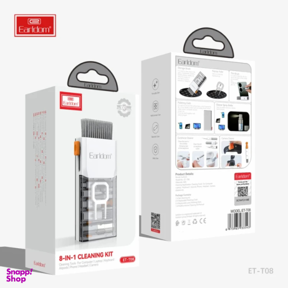 کیت تمیز کننده کیبورد و ایرپاد ارلدام مدل  T08