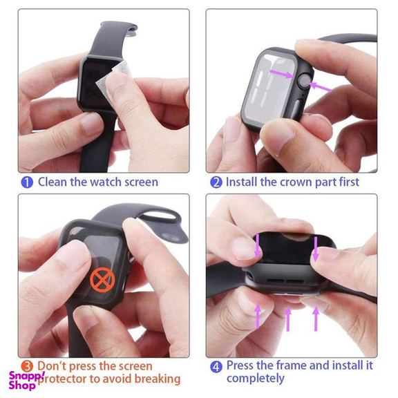 کاور بوف مدل Cover Apple watch مناسب برای اپل واچ 45 میلی متری سری 7 / 8 / 9