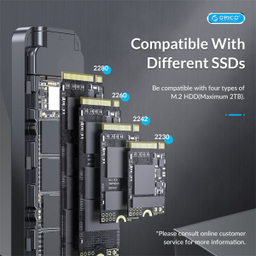 باکس M.2 SSD اوریکو مدل HM2-G2
