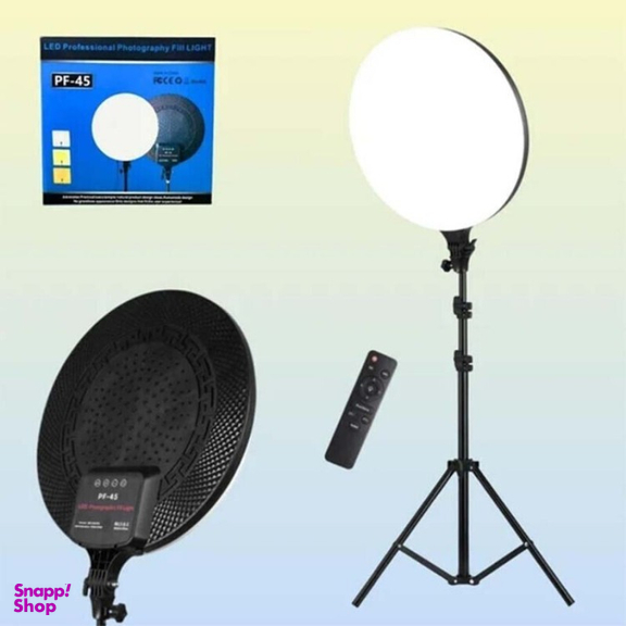 پنل نور ثابت سافت لایت مدل LED Photographic Fill Light PF45 به همراه سه پایه