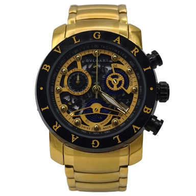 ساعت عقربه ای مردانه طرح بولگاری کرنو کد cbh02312