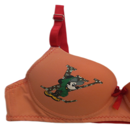 سوتین دخترانه کد Td02 رنگ نارنجی