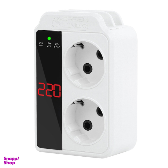 محافظ ولتاژ برق دیجیتال گرین کد GLP102D