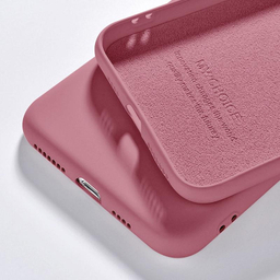 کاور گوشی موبایل مدل سیلیکونی مناسب اپل Iphone SE 2022 / SE 3 به همراه محافظ صفحه نمایش SuperD