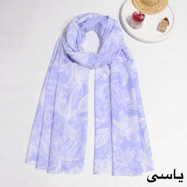 شال زنانه طرح گل کد ANA9010
