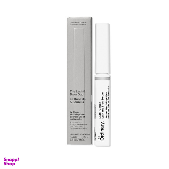 سرم تقویت مژه و ابرو اوردینری مدل Multi-Peptide حجم 5 میلی لیتر