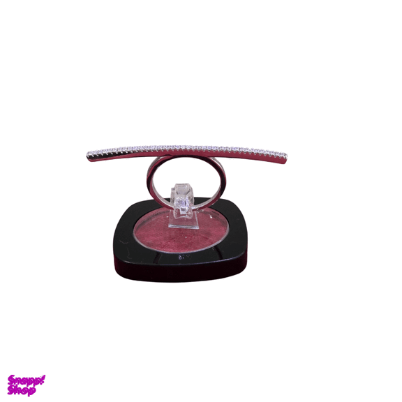 انگشتر نقره 925 عیار زنانه طرح لاین کد roj 1707