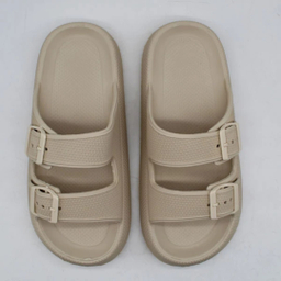 دمپایی سگکی زنانه و مردانه مدل کاسپین رنگ شیری