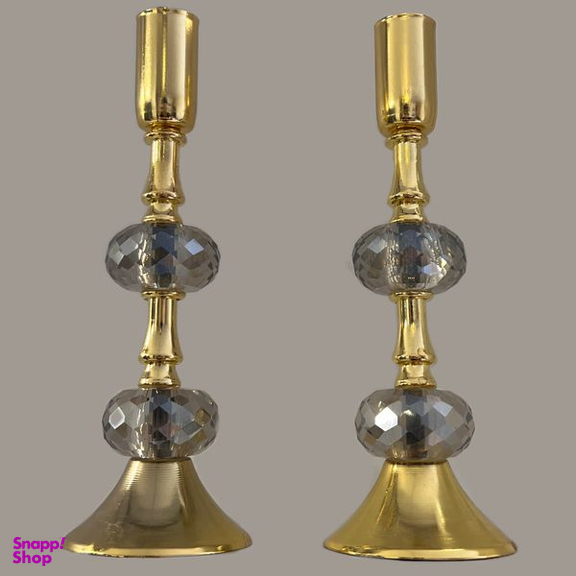 شمعدان نورهام مدل 22shm مجموعه 2 عددی