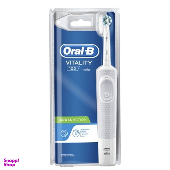 مسواک برقی اورال بی مدل Vitality Cross Action - D100.413.1