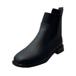 نیم بوت زنانه مدل ساحل کد 1251 رنگ مشکی