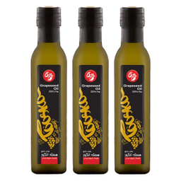 روغن مایع هسته انگور توسکا وزن 225 گرم بسته 3 عددی