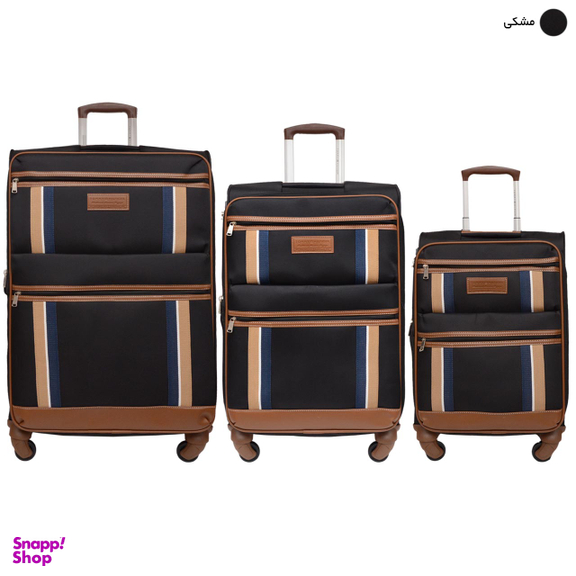 مجموعه سه عددی چمدان تامی هیلفیگر مدل Travel Gear
