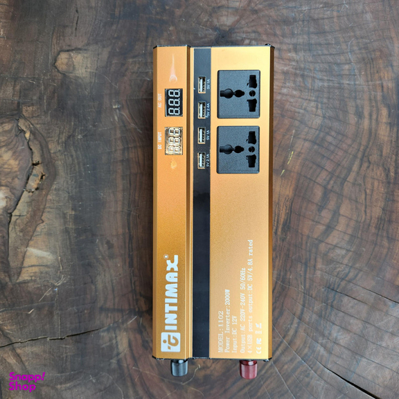 مبدل برق خودرو اینتیمکث کد 2000W