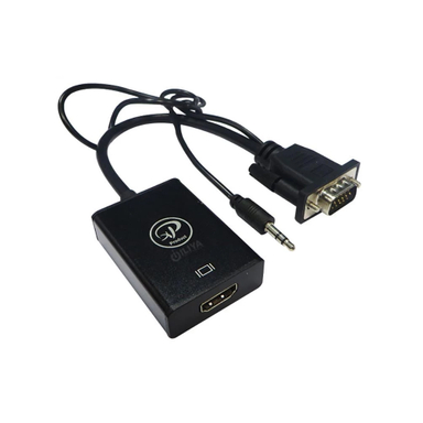 مبدل VGA به HDMI ایکس پی مدل XP-T906H طول 20 سانتی‌ متر