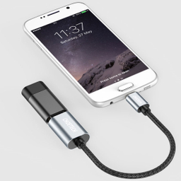 کابل تبدیل USB به microUSB چویتک مدل OTG AB0013