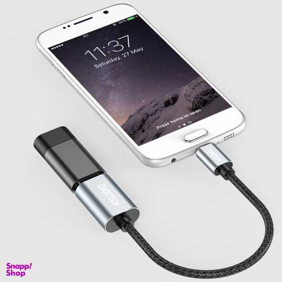 کابل تبدیل USB به microUSB چویتک مدل OTG AB0013