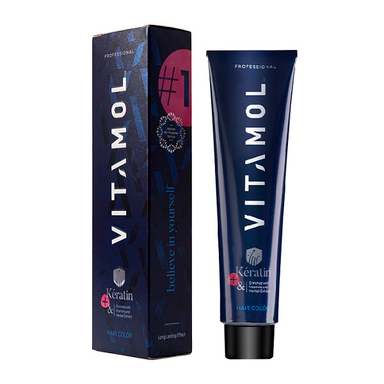 کیت رنگ مو ویتامول سری Beige شماره 10.31 رنگ بلوند بژ خیلی خیلی روشن حجم 120 میلی‌ لیتر